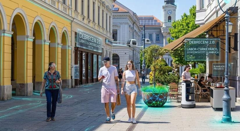 Laborhús, lebegő villamos és öko-paradicsom a Békás-tónál – így élünk Debrecenben 20 év múlva az AI szerint