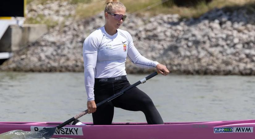 Kajak-kenu Eb: Opavszky Réka bronzérmes 500 méteren