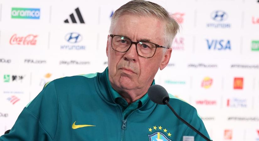 Pánik Brazíliában: Ancelotti is szorong a vb-rajt után