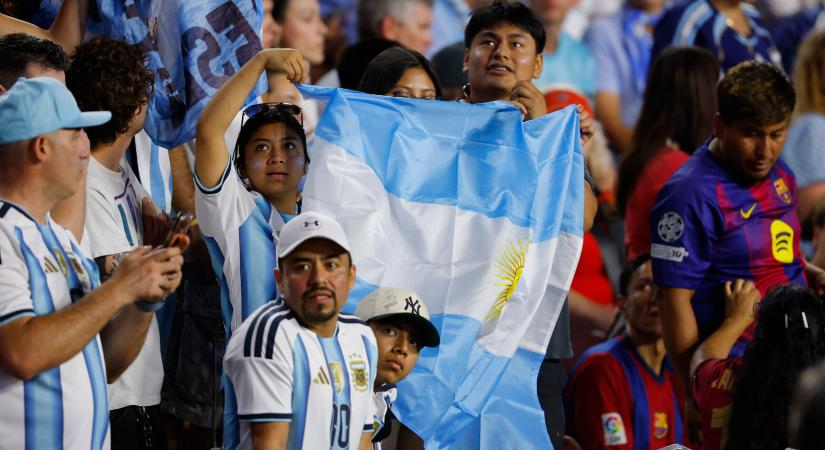 Argentína feldobta saját szurkolóit az USA-nál – 13 ezer drukker nem mehet a vb-re