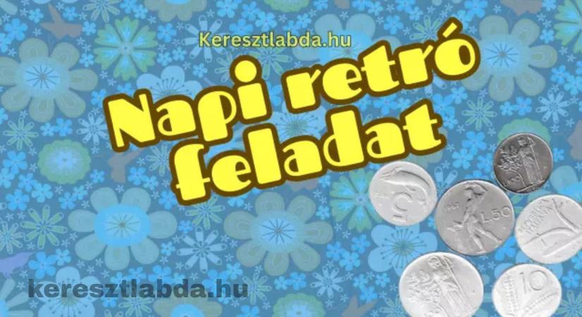Napi retró feladat: Tízezresekkel fizettük a fagyit, emlékszel, hol jártunk?