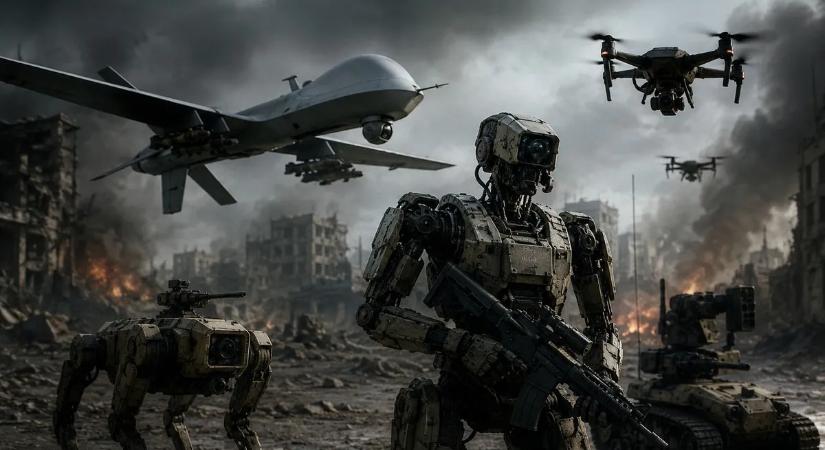 Lehet, hogy már túl késő: megérkeztek a gyilkos robotok