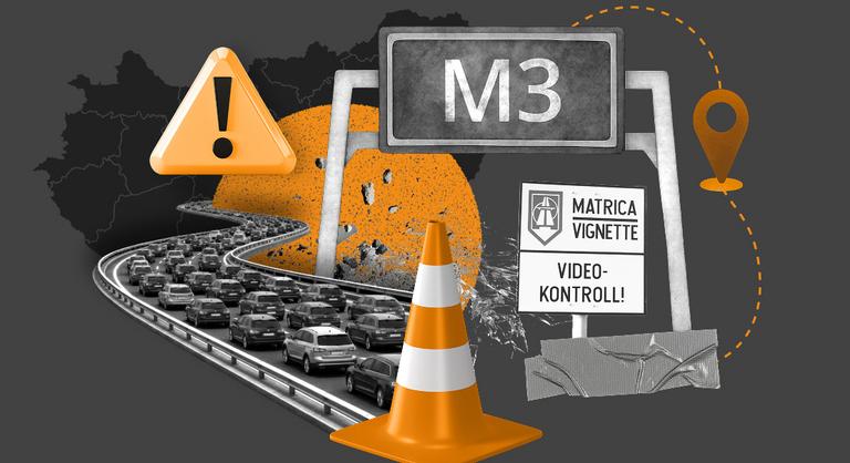 Két autó ütközött az M3-ason, az autópálya érintett szakaszát Budapest felé teljesen lezárták
