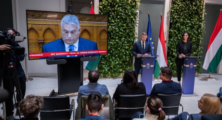 Fidesz: Magyar Péter összevissza beszél, a tények nem őt igazolják