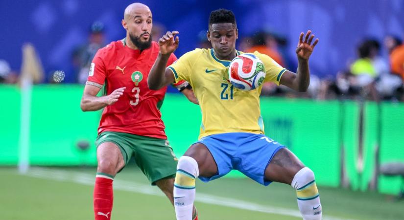 Vb 2026: Marokkó meglepte Brazíliát