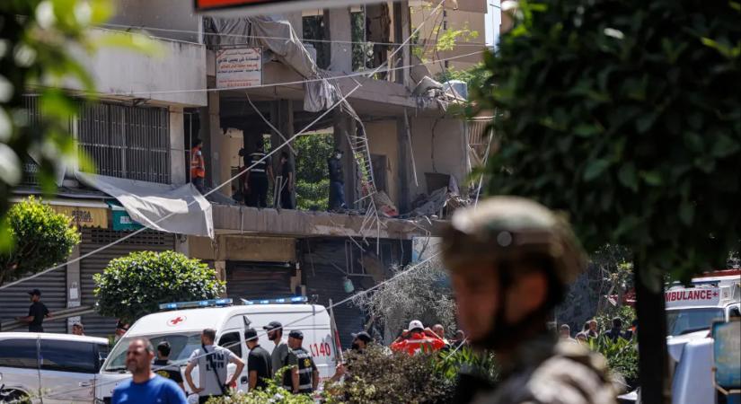 Izrael a libanoni főváros déli külvárosát támadta, válaszul a Hezbollah csapásaira