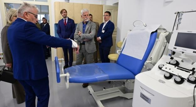 A cseh elnök utoljára volt véradó