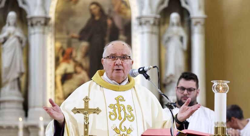 Pápai elismeréssel kezdődött, váratlan bejelentéssel folytatódott Kretovics László aranymiséje