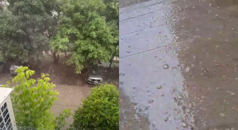 Lecsapott a vihar, szakad a jég Szentlőrincen és Szigetváron (VIDEÓ)