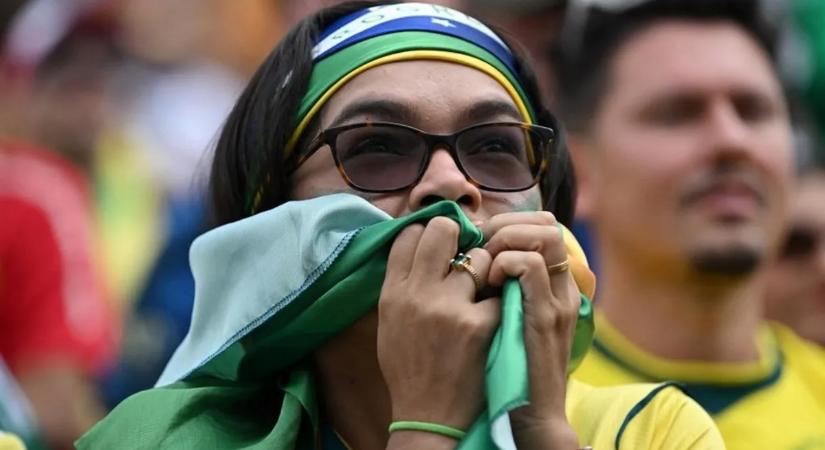 Meghekkelték a foci-vb-t? Megdöbbentek a rajongók a brazil–marokkói meccs közben