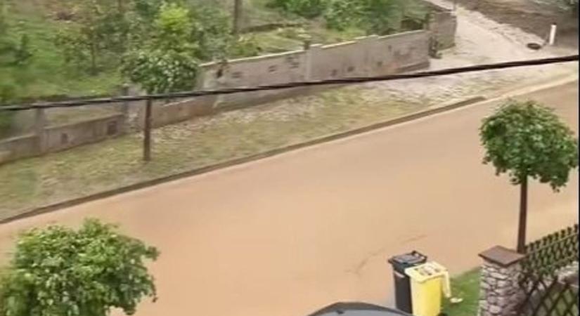 Horvátországban is ítéletidő tombol: villámárvíz Varasd megyében (VIDEÓ)