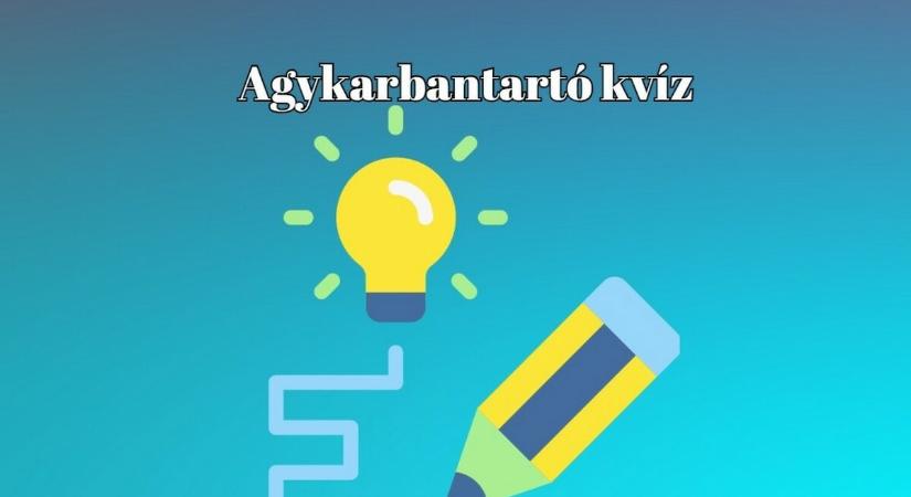 Kvízeztél ma már? Itt van 10 friss kvízkérdés, amely garantáltan megmozgatja az agyad!