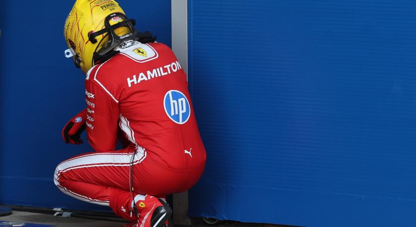 Hamilton bevallotta, sérülten versenyzett