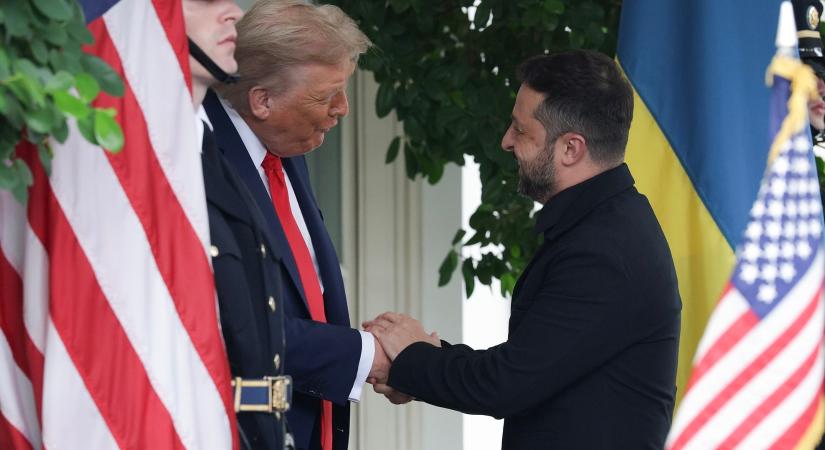 Zelenszkij is felköszöntötte Trumpot, majd a lényegre tért