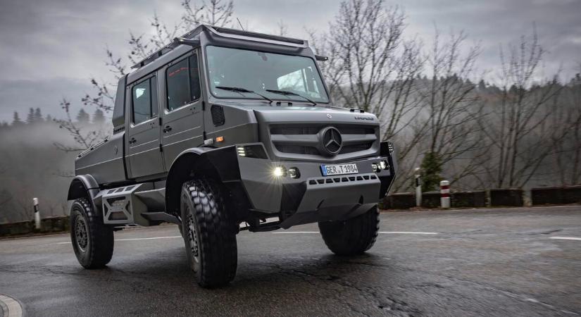Ahol a G-osztály véget ér, ott kezdődik a legerősebb Unimog