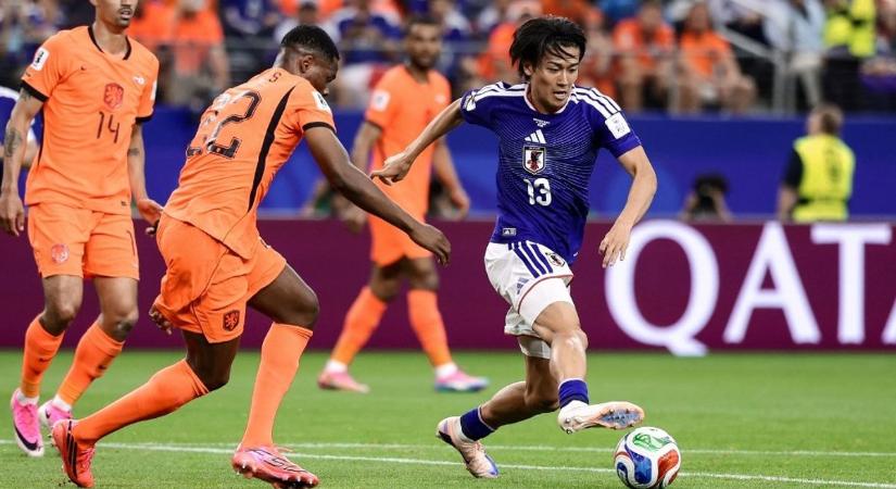 Ezt érdemes visszanézni: a vb legjobb félidejét hozta össze a holland és a japán csapat