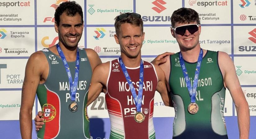 Megállíthatatlan volt a magyar paratriatlonista az Európa-bajnokságon
