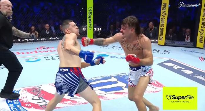Diego Lopes ÁJULTRA verte Steve Garciát a UFC Fehér Ház első meccsén!