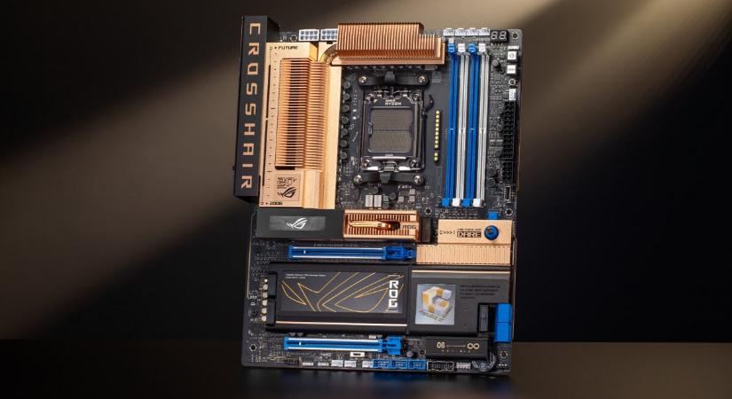 Elérhetővé vált az ASUS ünnepi alaplapja, a ROG Crosshair 2006 – A hűtőbordái nem rézből, hanem alumíniumból készültek