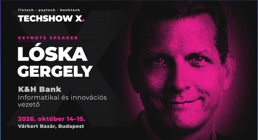 Miért pont Ő? – Lóska Gergely a TechShow X. színpadán