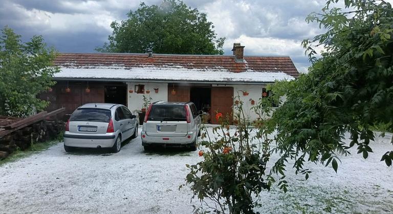 Így tarolta le a szupercella az ország délnyugati részét