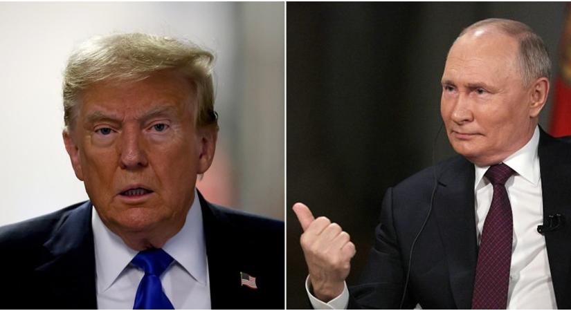 Putyin üzent Donald Trumpnak születésnapja alkalmából