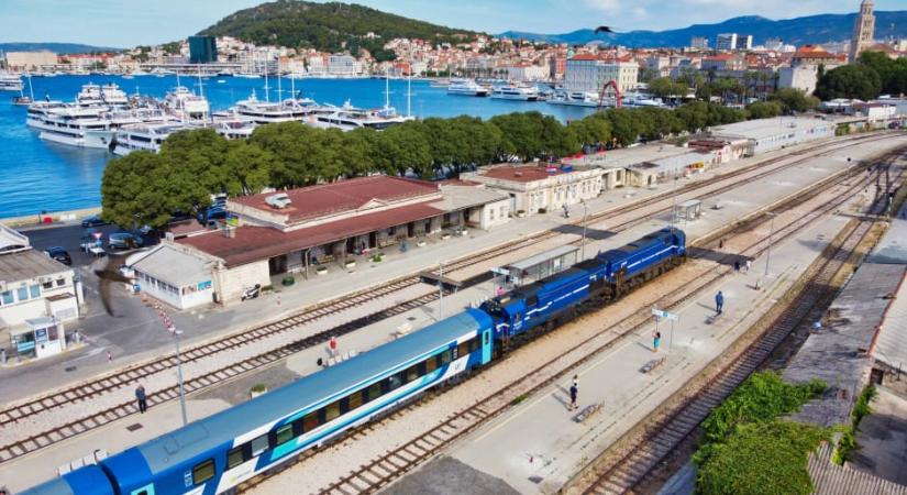 Mégis lehet idén közvetlenül Budapestről Splitbe vonatozni