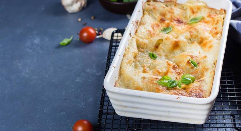 Mennyei vega lasagne spenóttal és zöldborsóval: a nyár ízei minden falatban