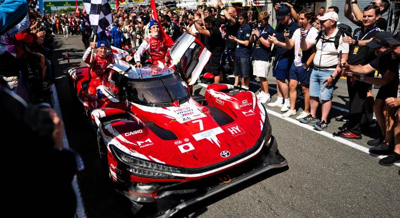 Négy év után újra a Toyota győzött Le Mans-ban