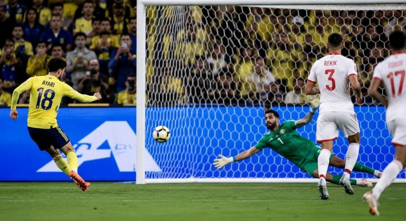 Labdarúgó-vb 2026: Svédország kiütötte Tunéziát az F csoport nyitányán