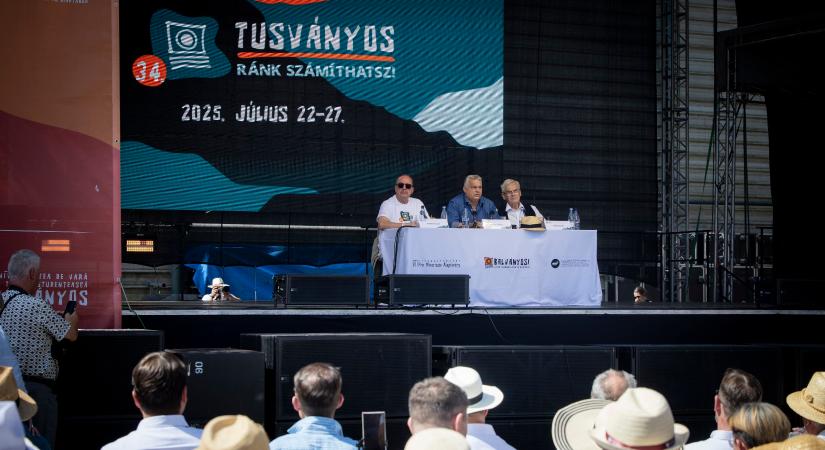 Visszatér a tusványosi színpadra Orbán Viktor