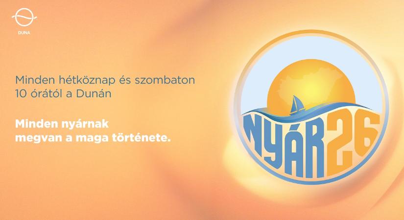 Új arcokkal és balatoni hangulattal indul június 20-án a Nyár ’26 a Dunán