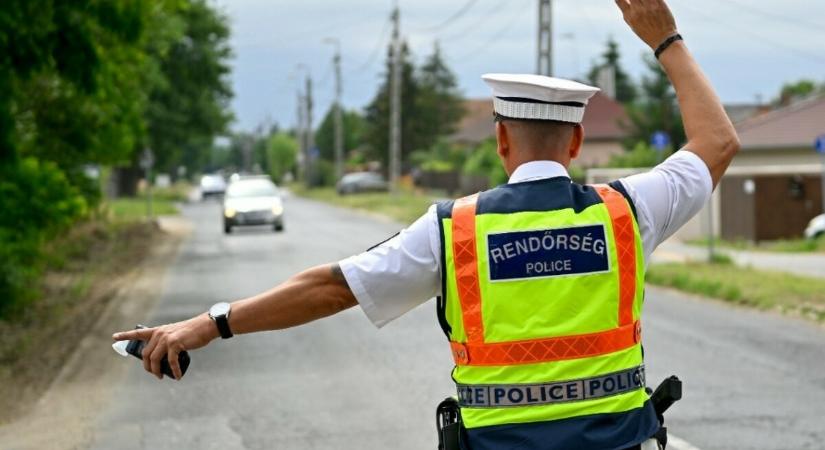 Országos közúti ellenőrzést tart hétfőtől a rendőrség