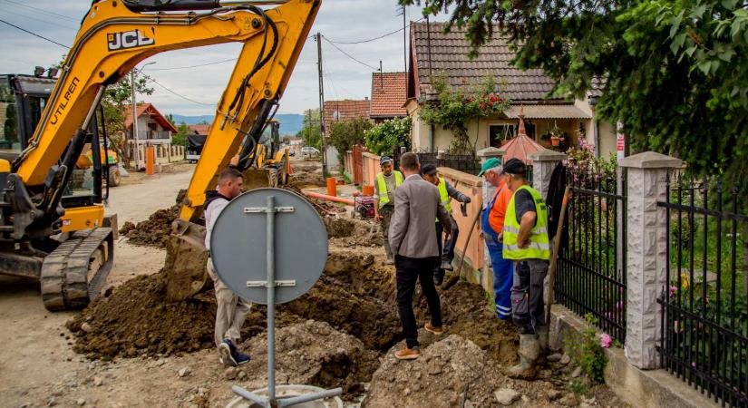 A szennyvízhálózat kiépítése volt a legnagyobb kihívás Ipp községben