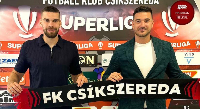 A Csíkszereda bejelentette Szabó Alex szerződtetését – hivatalos
