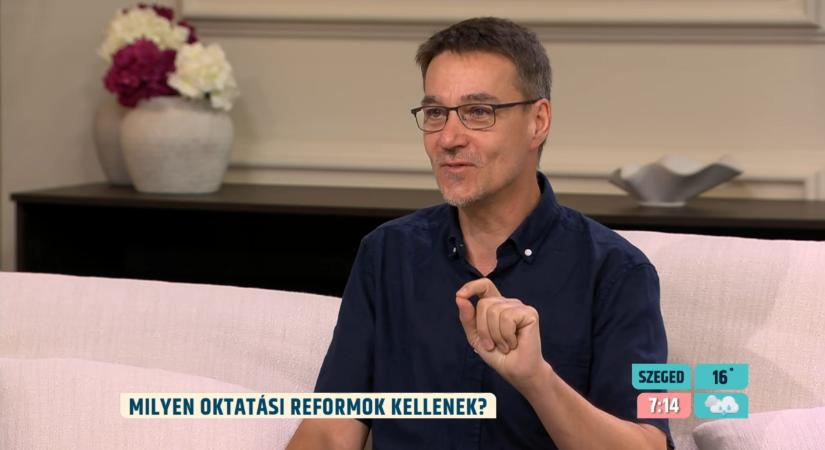 „Lannert Judit az adatok alapján mondott egy állítást” – Mészáros György a közoktatás válságáról