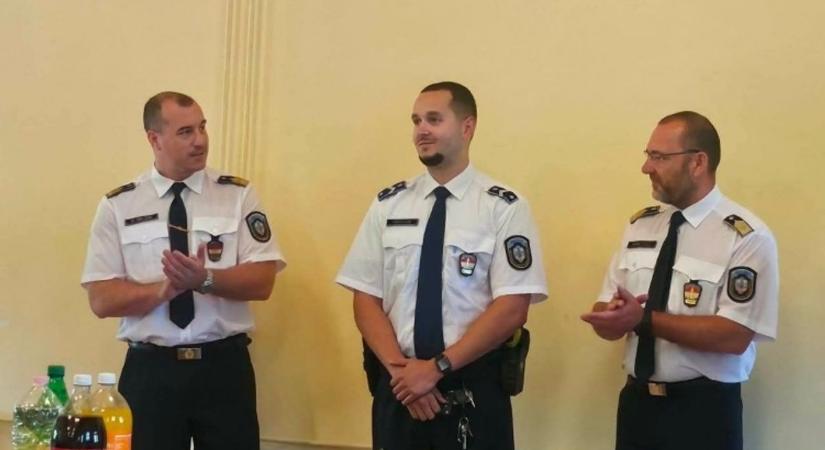 Az Év rendőre címet vehette át Drinóczi Milán