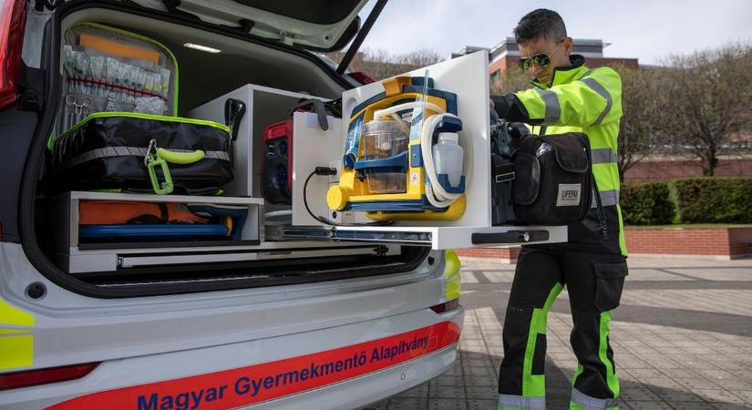 Amikor minden perc számít egy gyermek életében – újra készenlétben áll a balatonlellei gyermekmentő szolgálat
