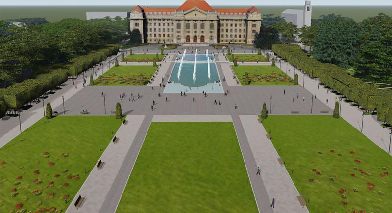 “Milyen legyen az Egyetem téri park?” – reagált az intézmény a kritikákra