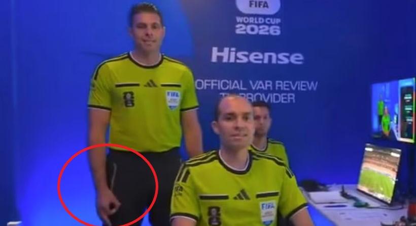 Vb-botrány: "Fehér felsőbbrendűségi jel” miatt támadják a VAR-bírót - kép