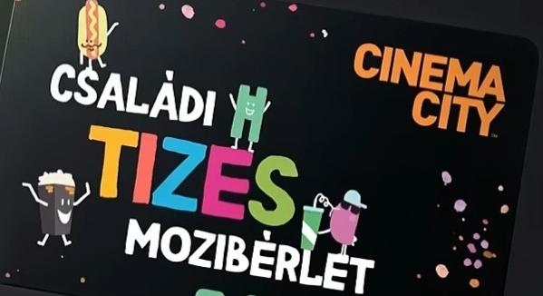 Családi bérlet kapható a Cinema City mozikban, amivel nemcsak nyáron, hanem azt követően is kedvezményes áron nézhetünk várva várt filmeket