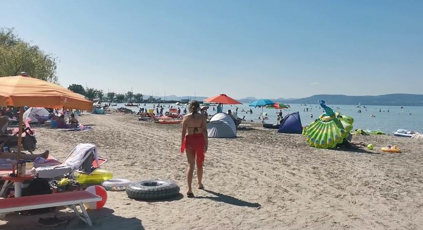 Érkezik a szaharai forróság, így változik meg a Balaton vízhőmérséklete a tanév végére