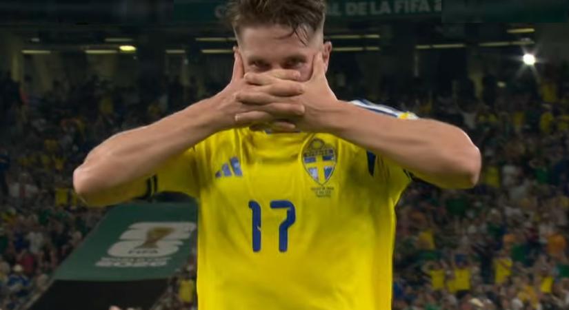 Gyökeres is betalált: Svédország bombagólokkal ütötte ki Tunéziát