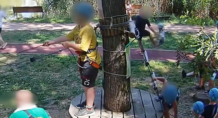Felfüggesztett börtönre ítélték azt a karateedzőt, aki felrúgott egy hétéves kisfiút a Szolnoki Kalandparkban