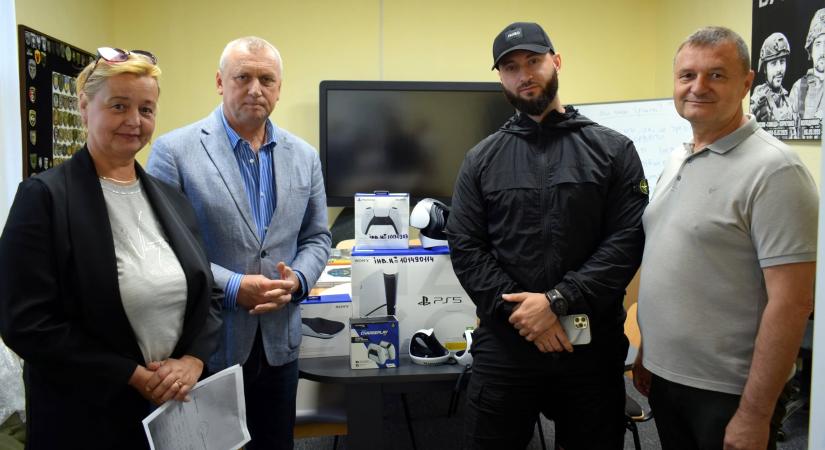 Ferencvárosi adomány érkezett Beregszászba