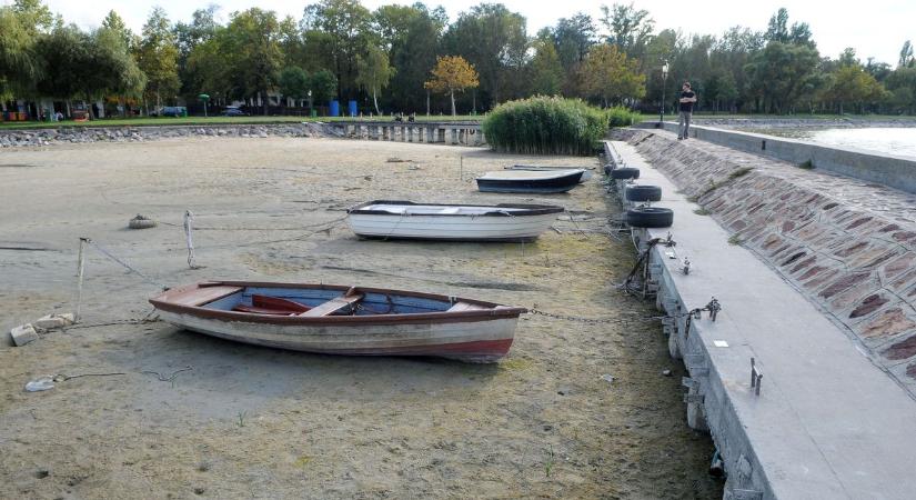 Tovább apad a Balaton: 78 centimétert mértek a nyári szezon kezdetén