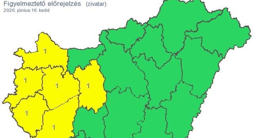 Riasztás keddre is! Nyakunkon az újabb felhők, meddig tartanak a viharok?