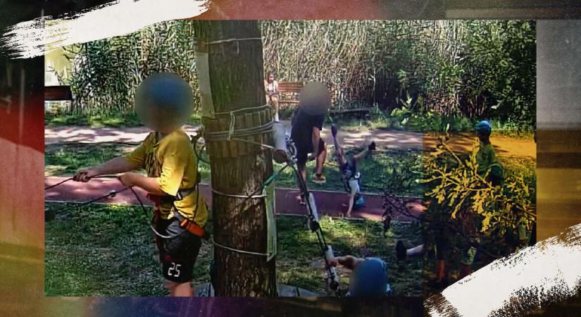 Felfüggesztett börtönt kapott a karateedző, aki felrúgta tanítványát egy szolnoki kalandparkban
