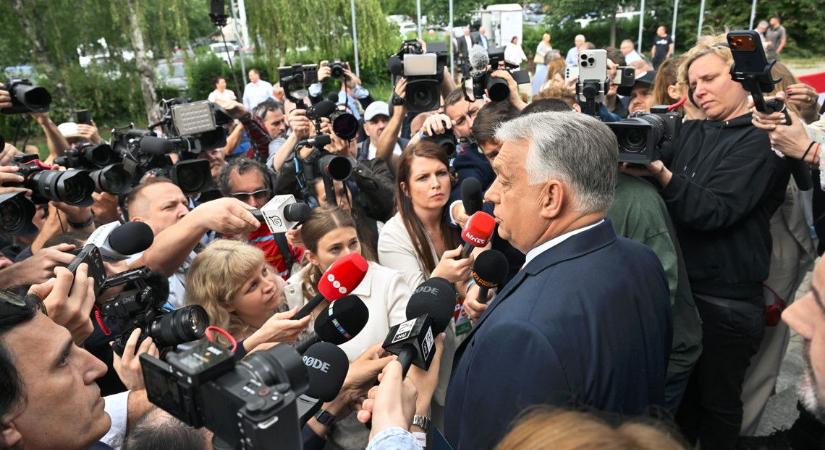 Orbán Viktor szerint megkezdődött az ország kifosztása