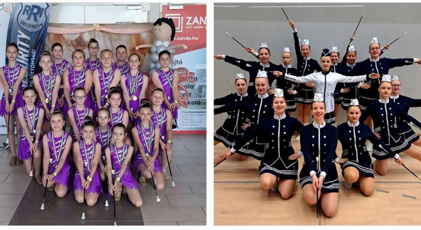 Magyar Bajnokok lettek a Miskolci Mazsorettek